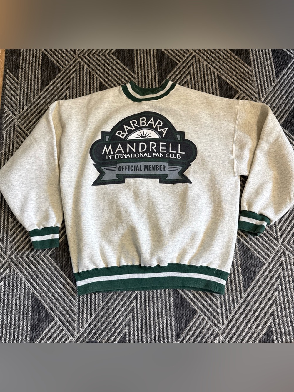 Vtg 1992 Barbara Mandrell Country Music Int'l Fan Club Crewneck Sweatshirt XXL
